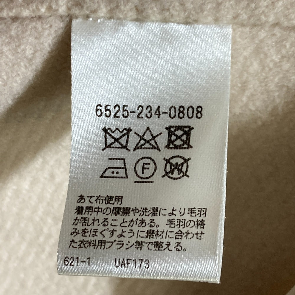 ドゥロワー ウールビーバーノーカラーコート