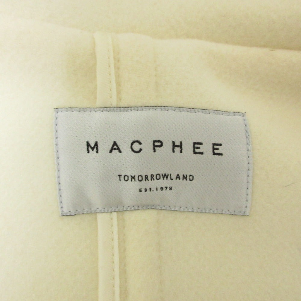 マカフィー フーデッド ウールダッフルコート