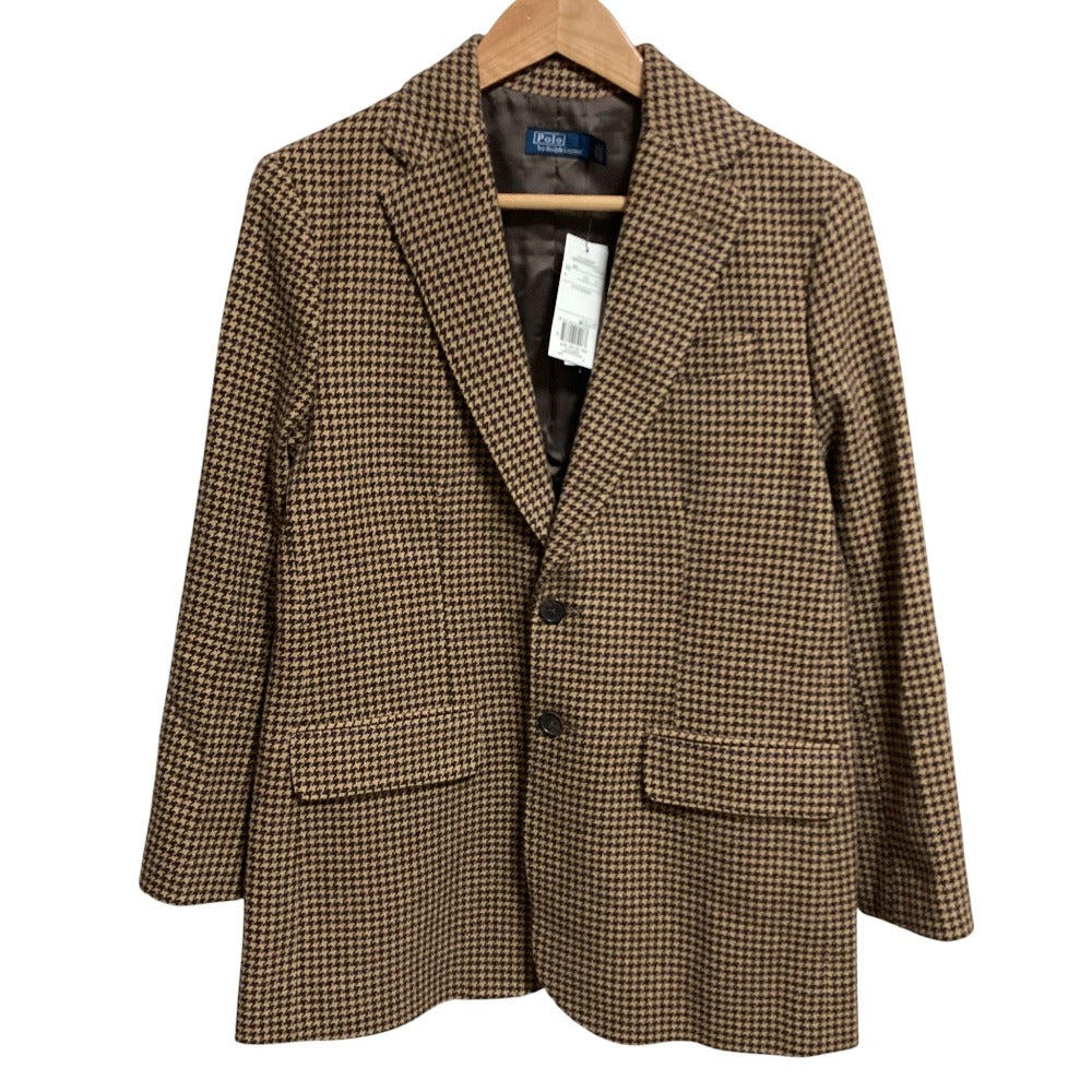 ポロ・ラルフローレン 千鳥格子ウールテーラードジャケット