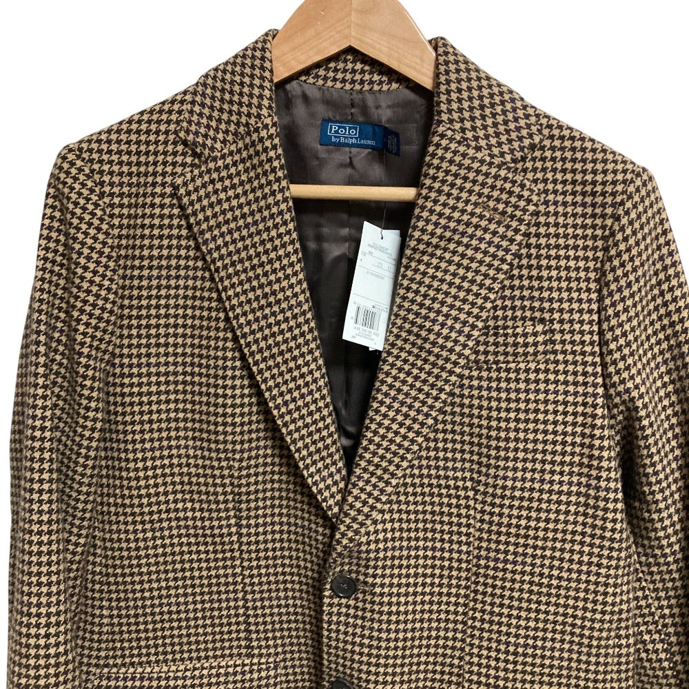 ポロ・ラルフローレン 千鳥格子ウールテーラードジャケット