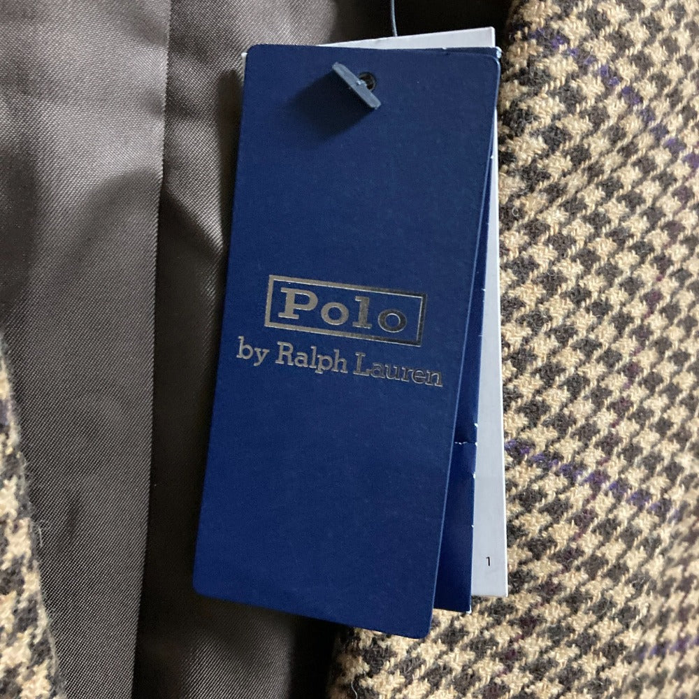 ポロ・ラルフローレン 千鳥格子ウールテーラードジャケット