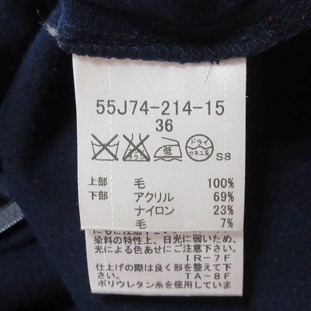 ブルーレーベル・クレストブリッジ ニットドッキングワンピース