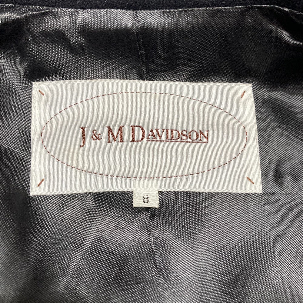J&M DAVIDSON ウールダブルブレストコート