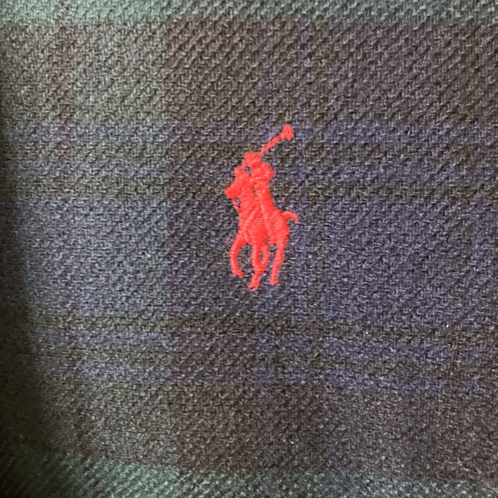 ポロバイラルフローレン ブラックウォッチ ウールダウンコート