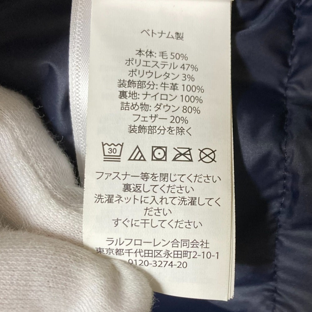 ポロバイラルフローレン ブラックウォッチ ウールダウンコート