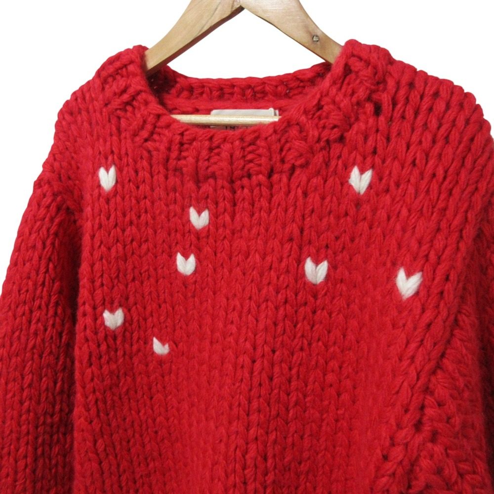 THE TOE NOTTING HILL HEART KNIT ニットセーター