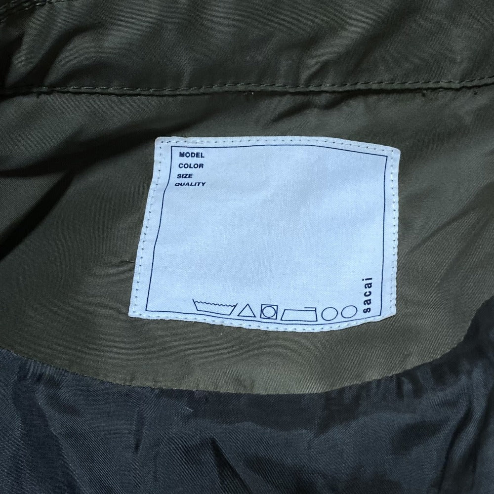 サカイ Windowpane ブルゾン ジャケット