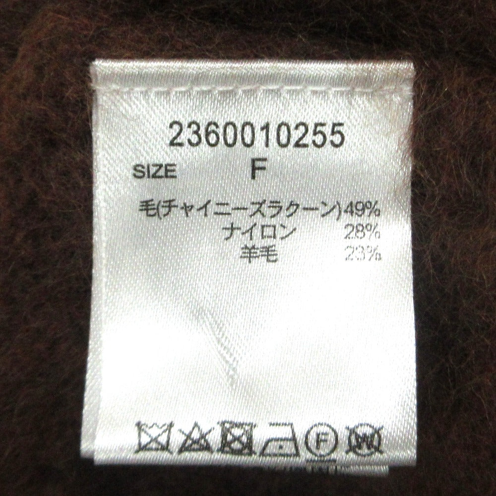 バビロン ファーVネックニットプルオーバー