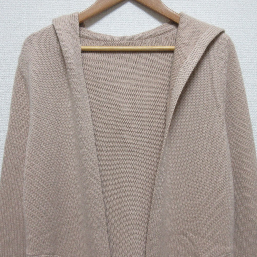フォクシー フロントオープン カシミヤニットコート