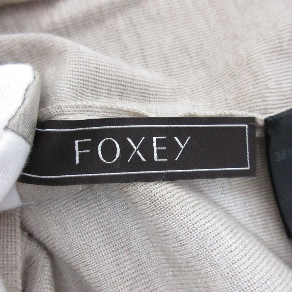 フォクシー Bolero Lady Square カシミヤシルクニットカーディガン