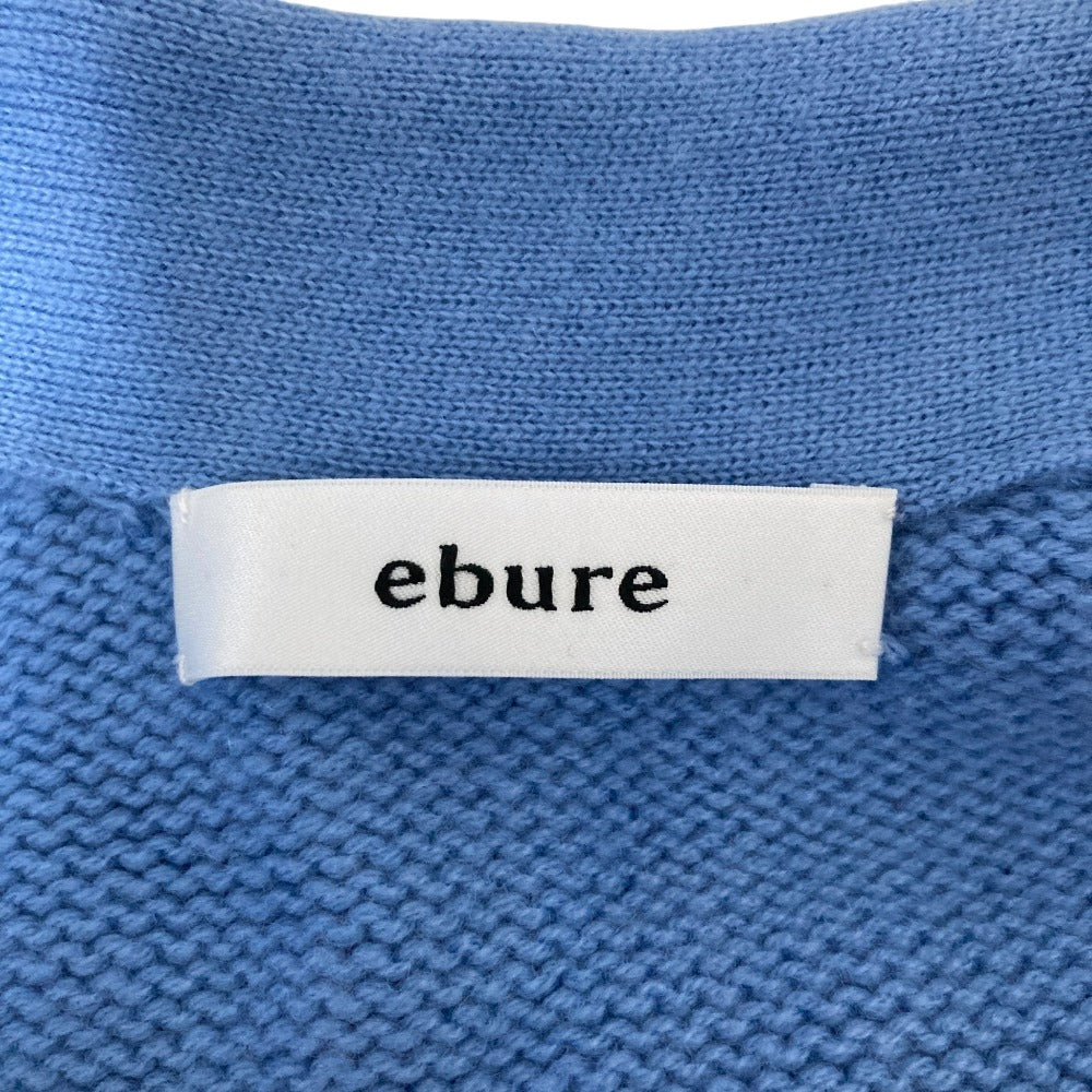 ebure カシミヤブレンドロングカーディガン