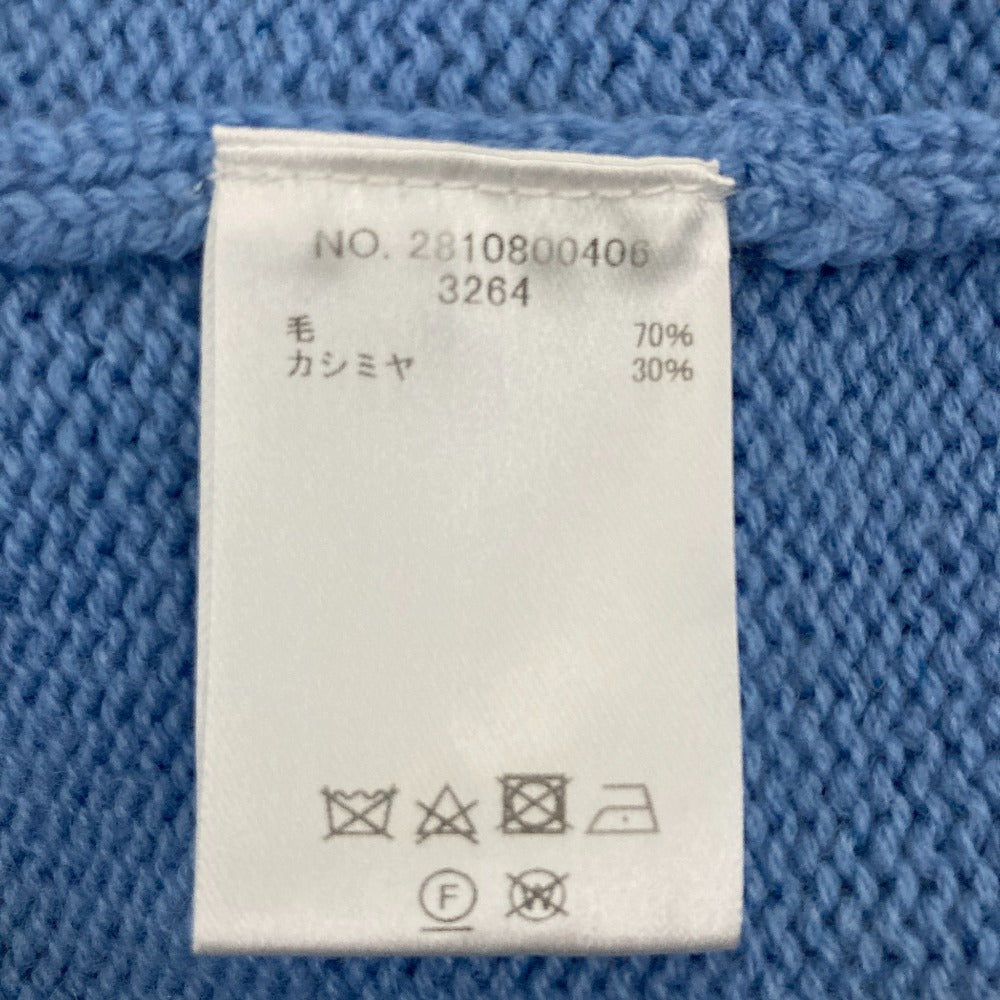 ebure カシミヤブレンドロングカーディガン