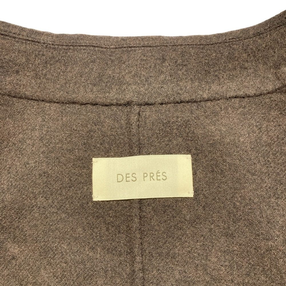 DES PRES ライトダブルフェイスシャギーコート