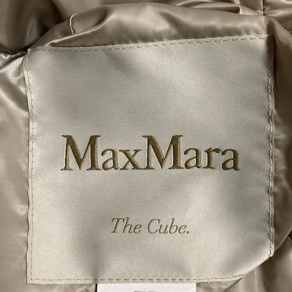 マックスマーラ The Cube ウールリバーシブルロングコート