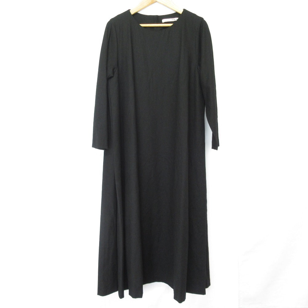 evam eva wool side tuck one-piece ウールワンピース
