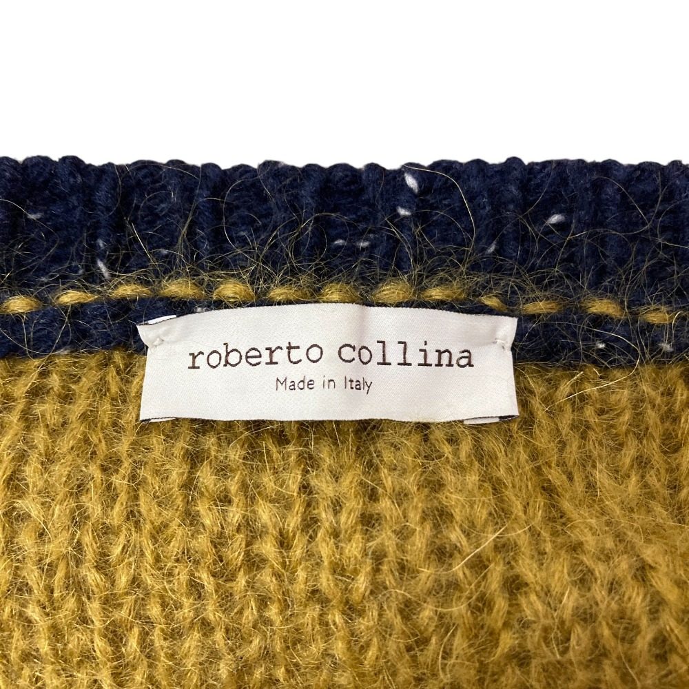 roberto collina ノルディックニットセーター