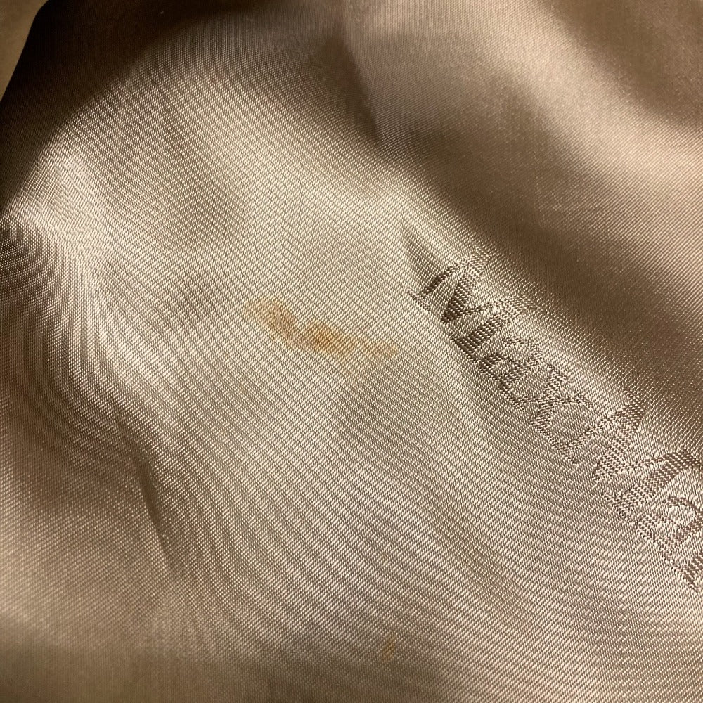 マックスマーラ キャメルラムレザーチェスターコート