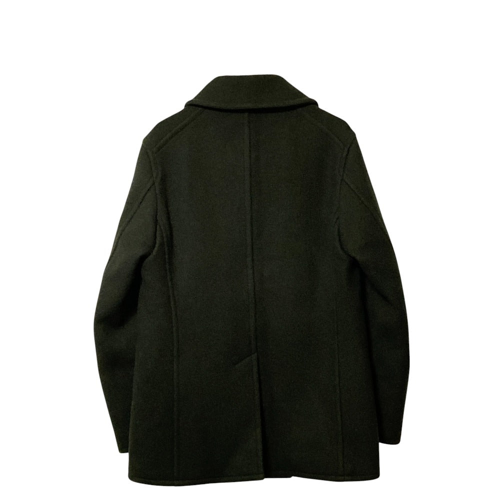 DRESSTERIOR ウールダブルブレストステンカラーコート