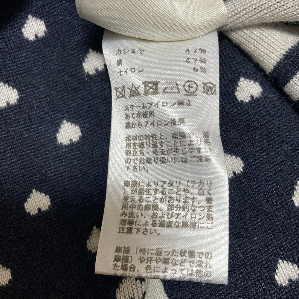 エルメス BRIDES de GALA カシミヤシルクニットワンピース40