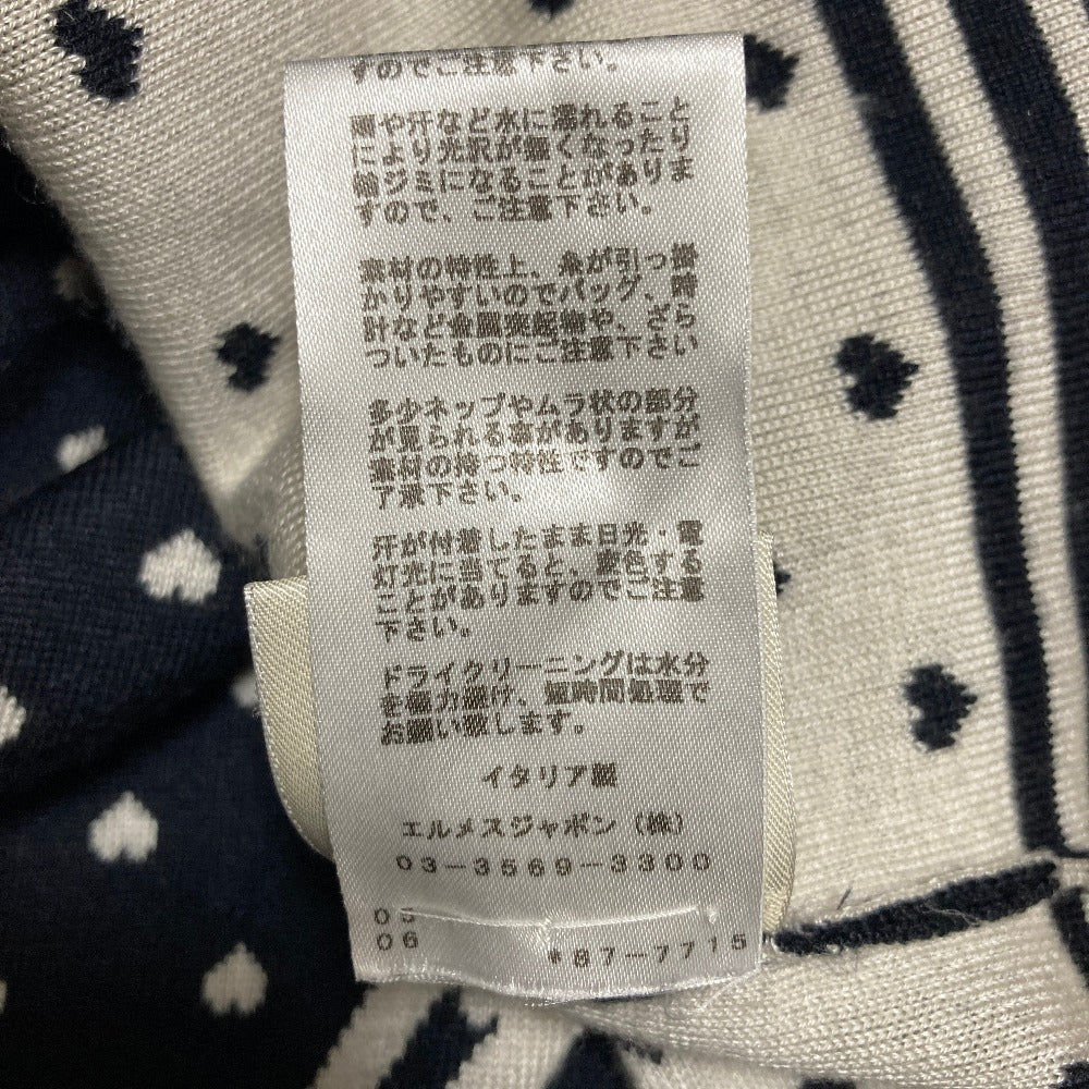 エルメス BRIDES de GALA カシミヤシルクニットワンピース40