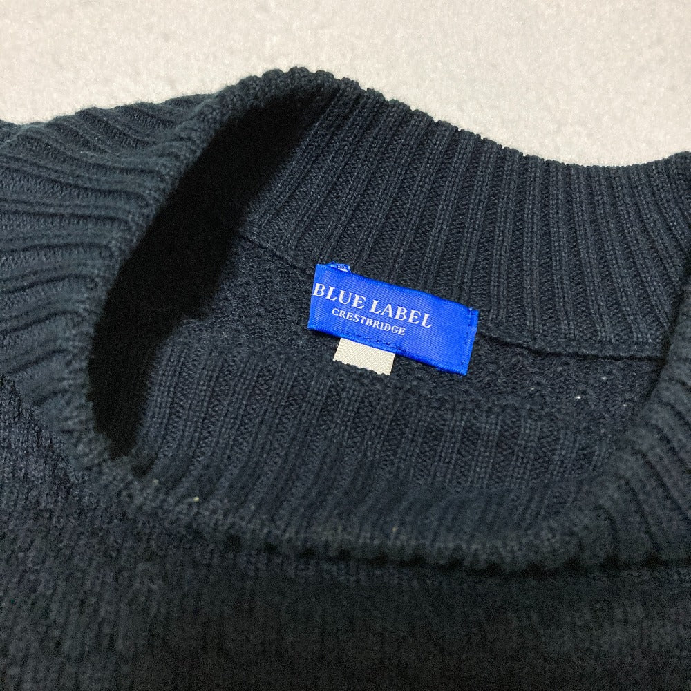 ブルーレーベルクレストブリッジ ニットドッキングワンピース