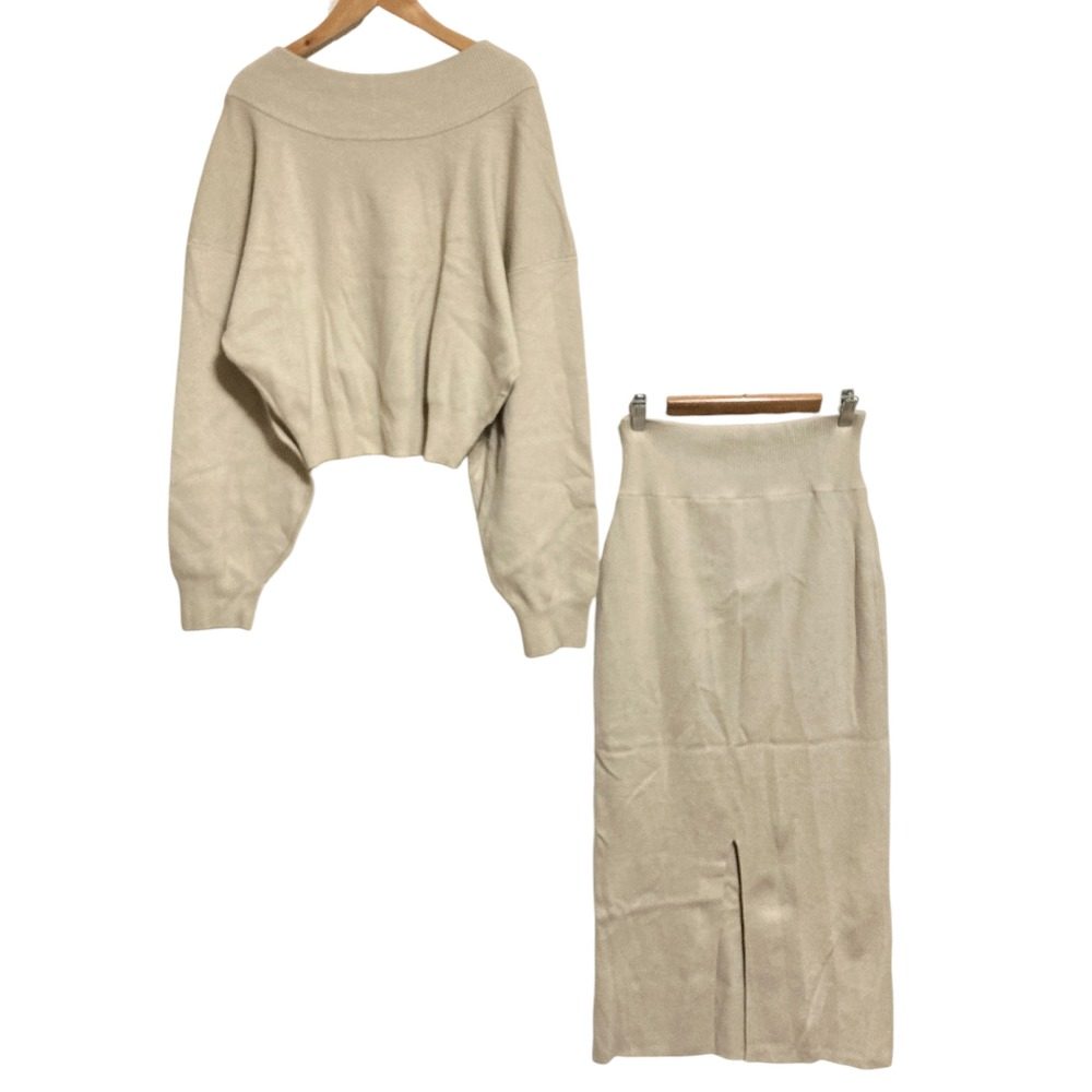 SNIDEL アシメニットセットアップ