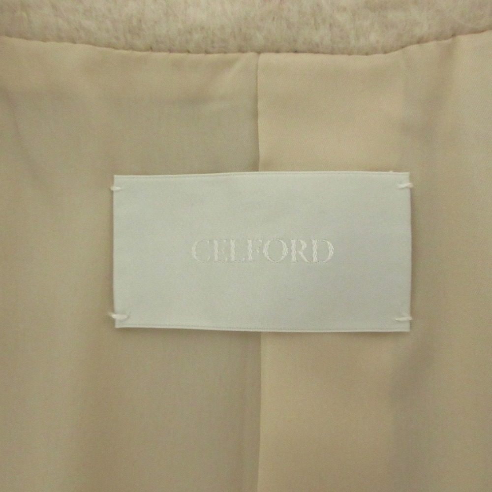CELFORD モヘヤブレンドロングコート