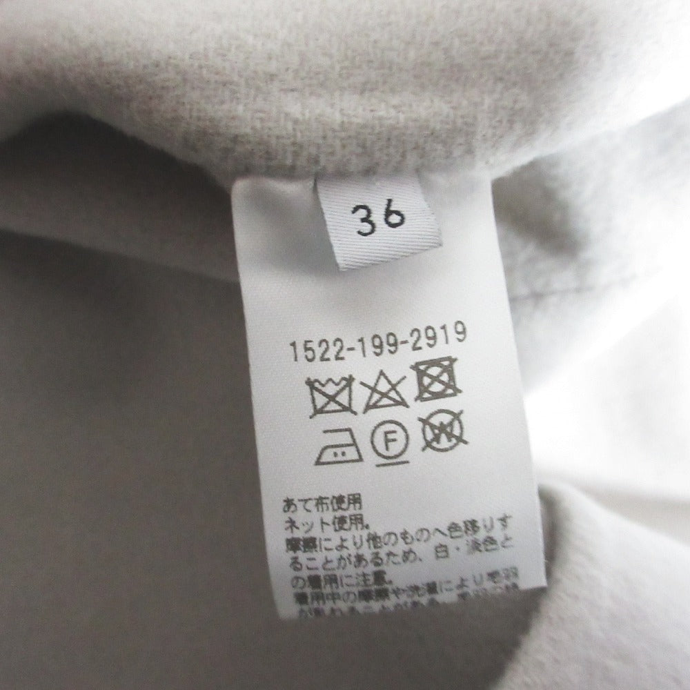 ユナイテッドアローズ ノーカラーフェイクファーポケットベスト