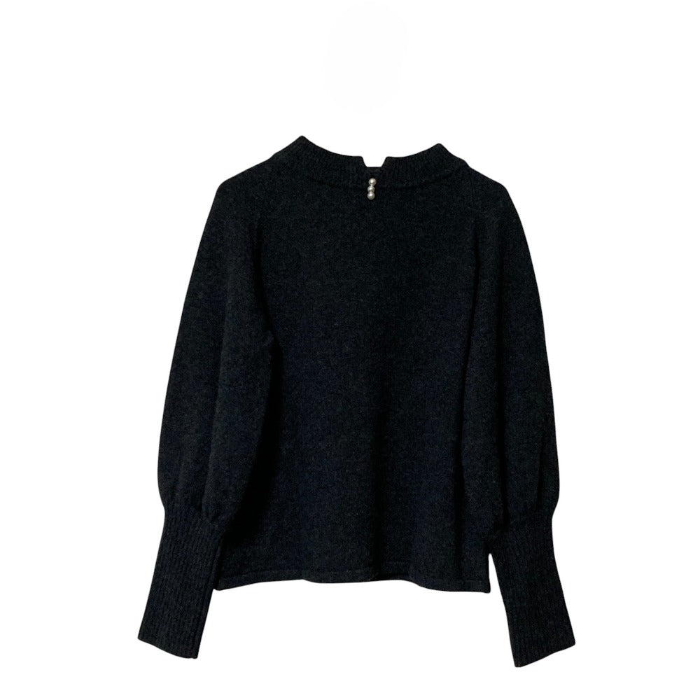 マーリエルカセット カシミヤブレンドニットセーター