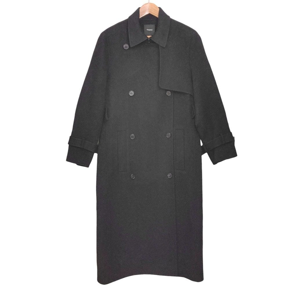 セオリー NEW DIVIDE GC RELAXED TRNCH DF ウールカシミヤトレンチコート