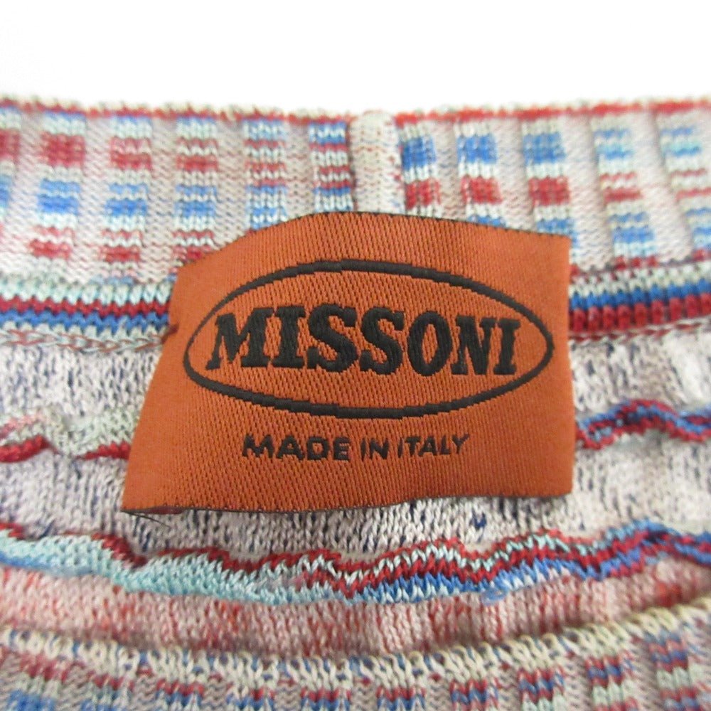 ミッソーニ ウェーブストライプニットカットソー