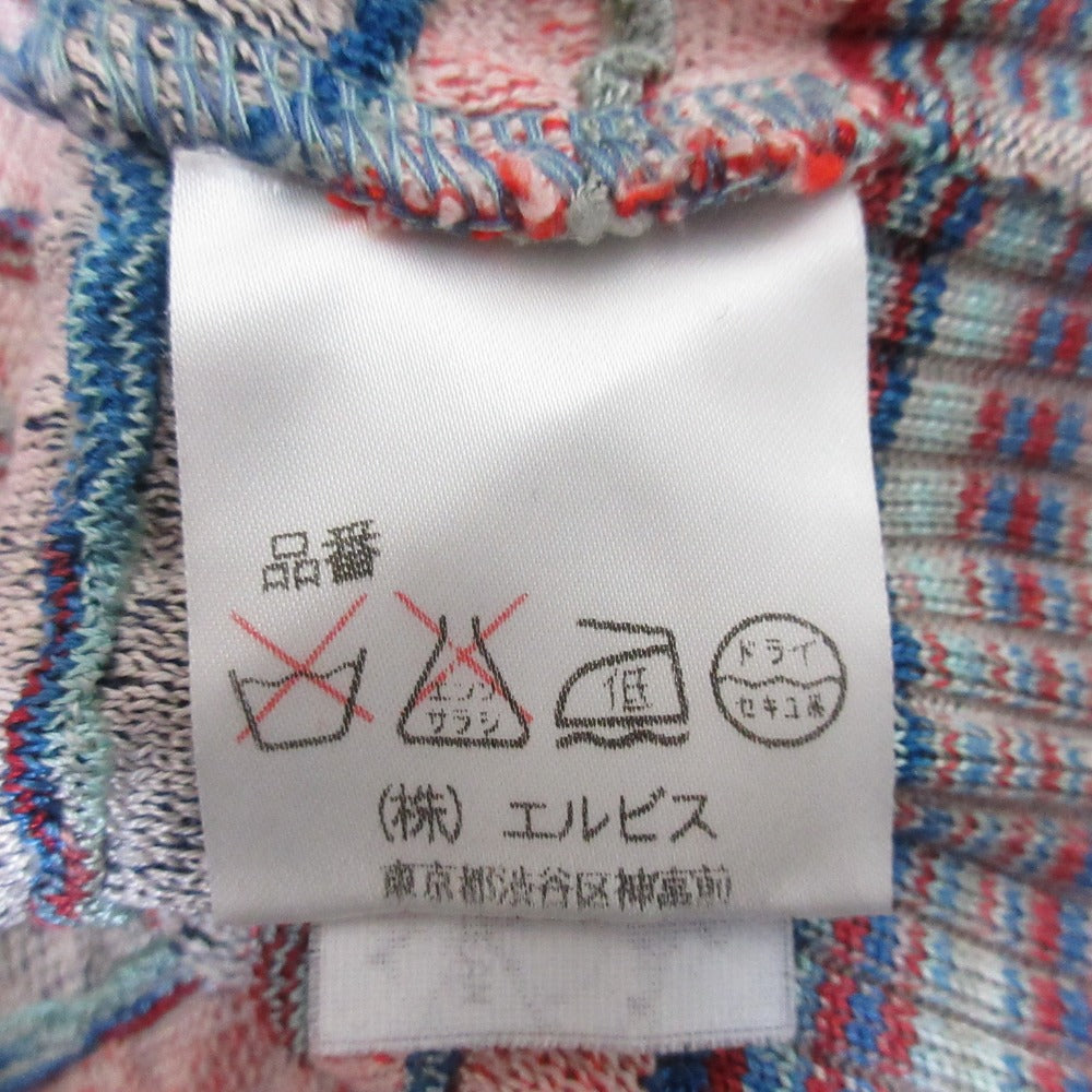 ミッソーニ ウェーブストライプニットカットソー