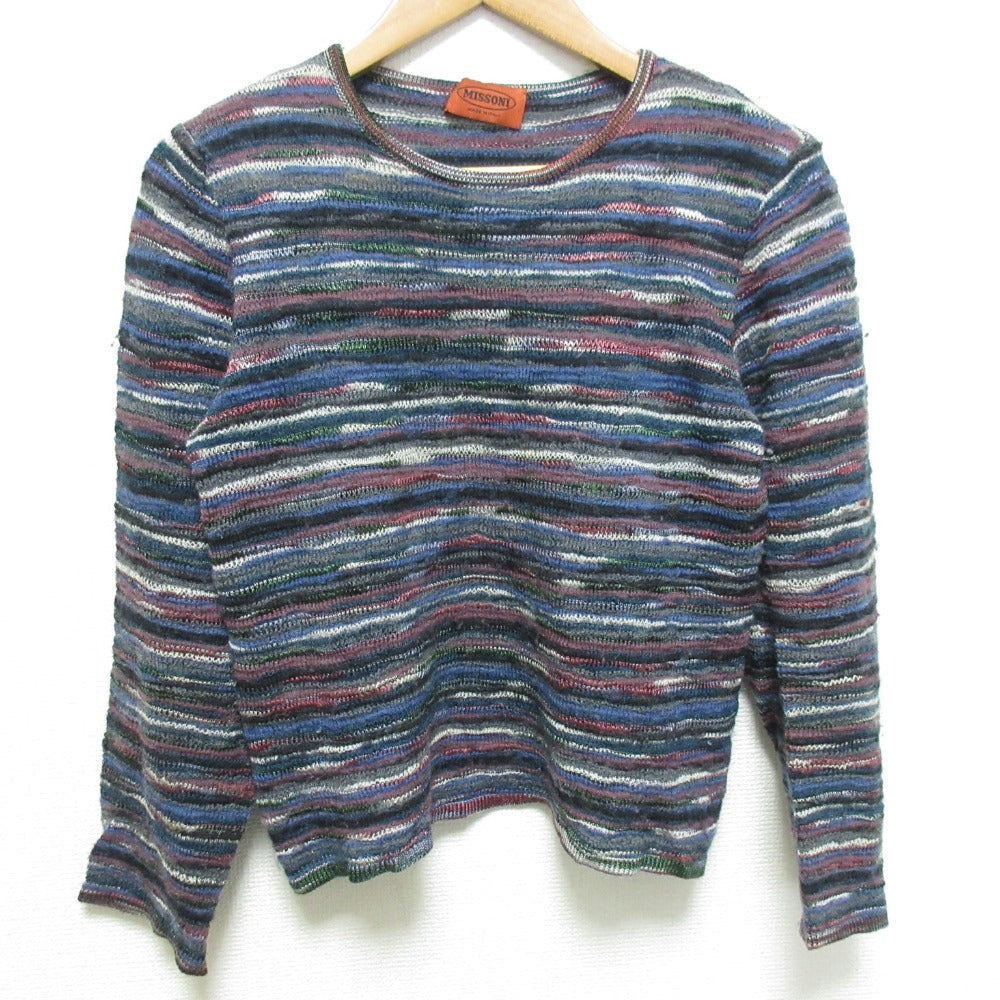 ミッソーニ ウールモヘアブレンドニットセーター