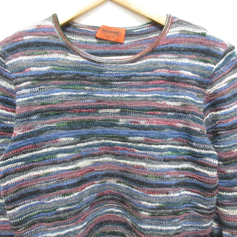 ミッソーニ ウールモヘアブレンドニットセーター