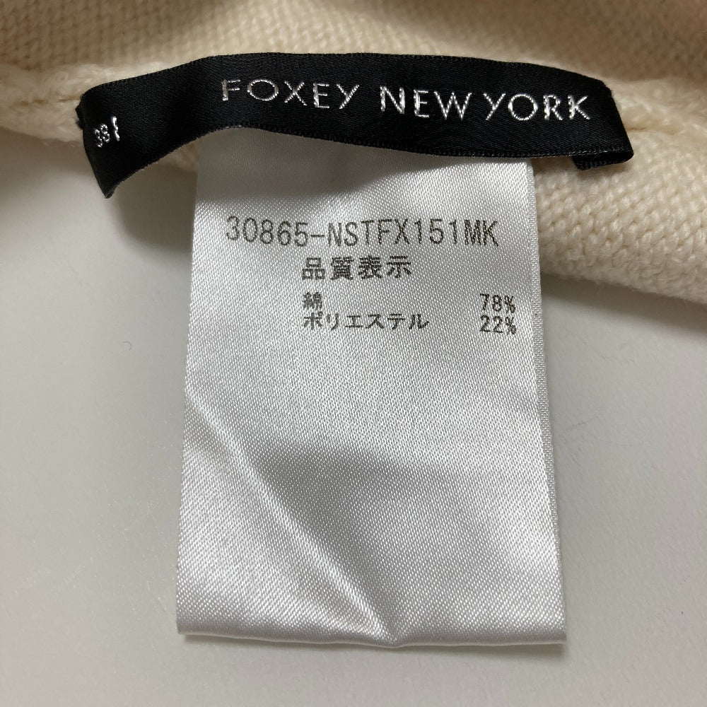 FOXEY NEW YORK ポンヌフ ウールセーター