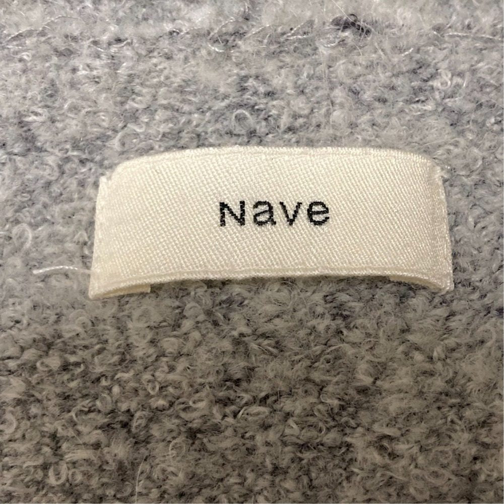 NAVE Vシャギーニットセーター