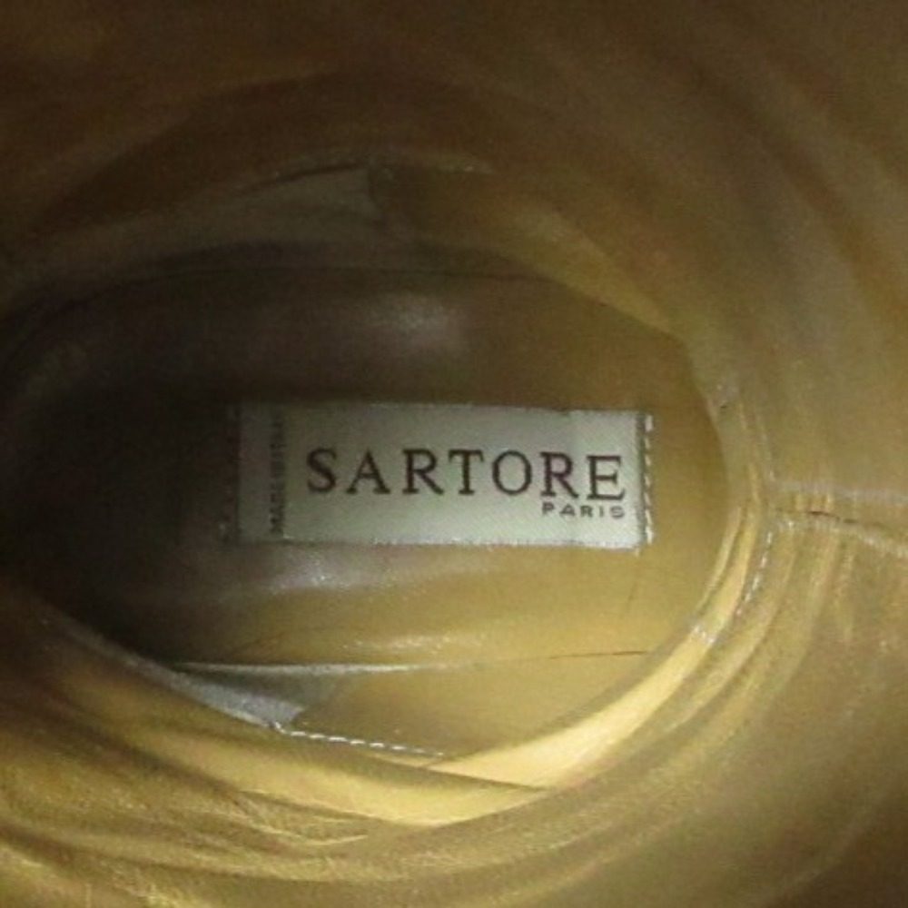 サルトル レザー ロングブーツ