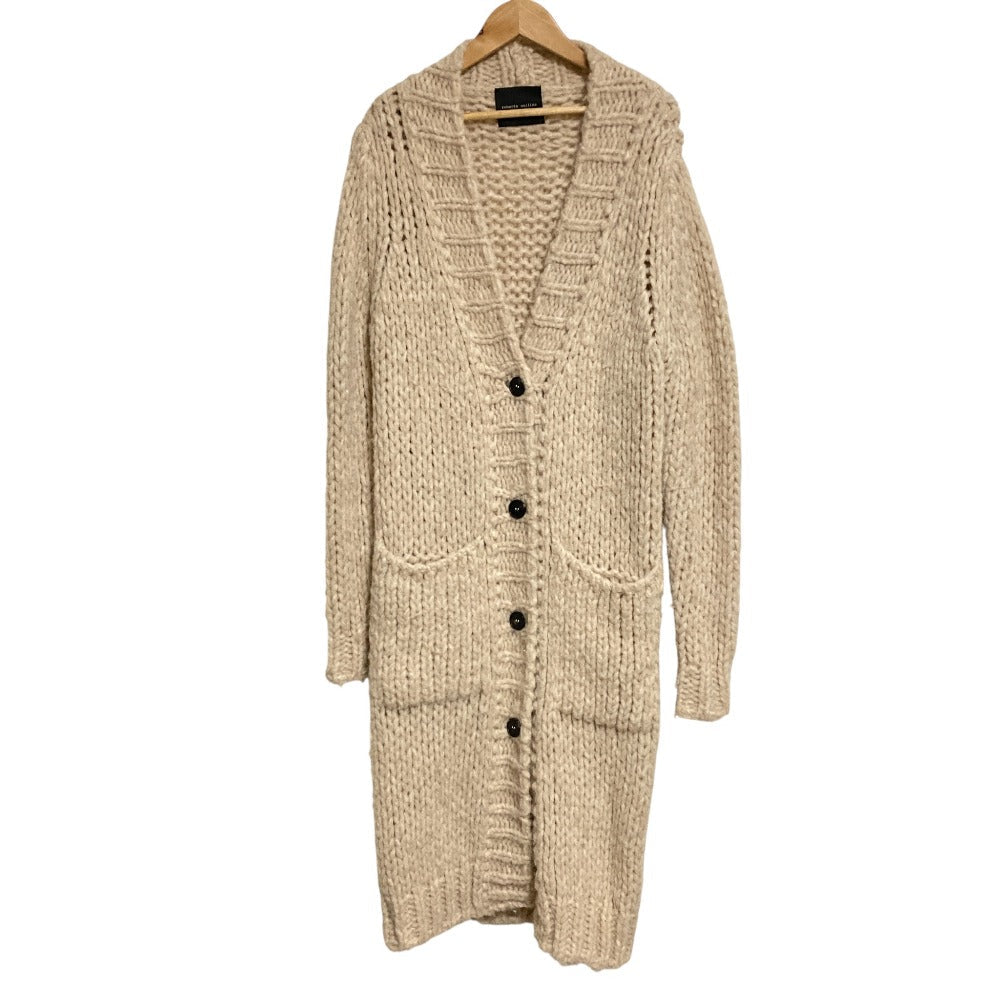 ロベルトコリーナ バルキーニットロングカーディガン