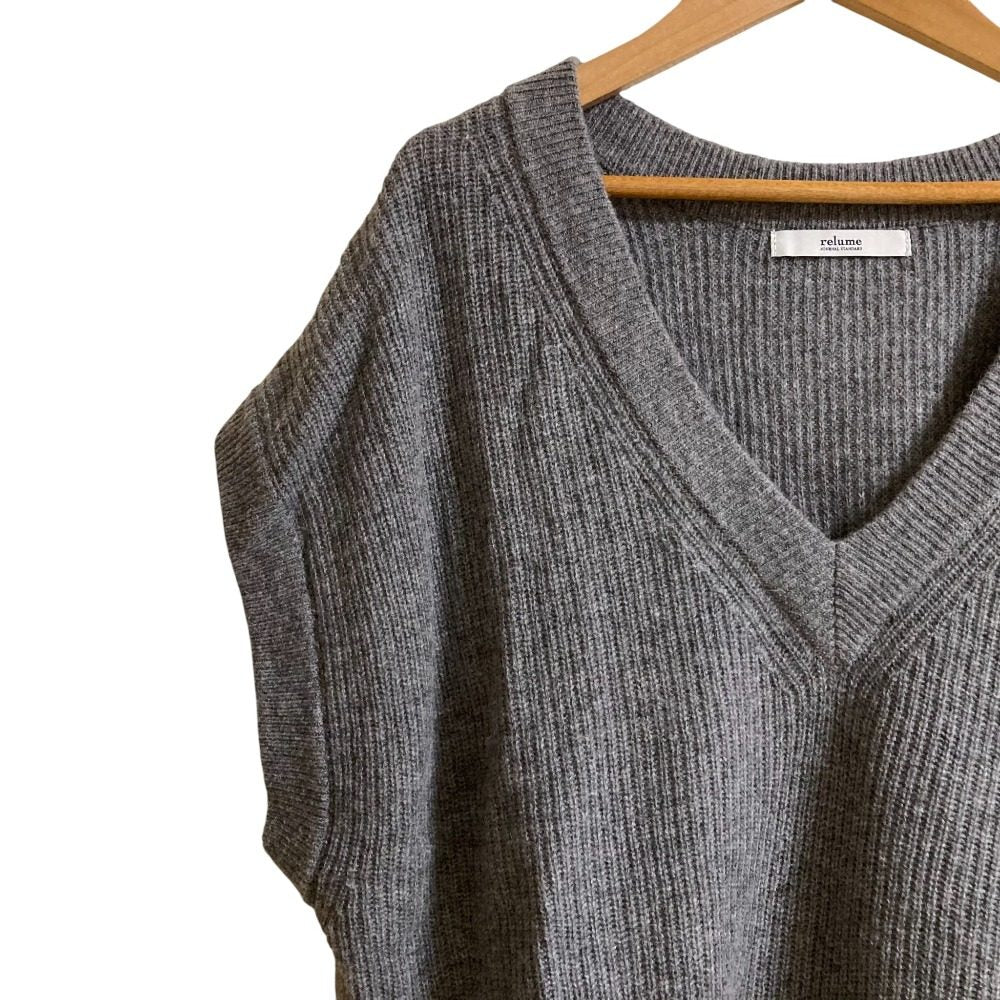 ジャーナルスタンダードレリューム ウールカシミヤベスト