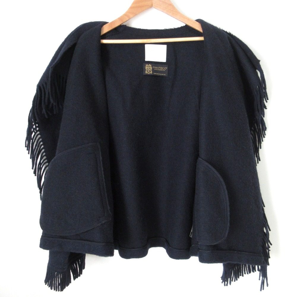 プラージュ MANTECO FRINGED ウールコート