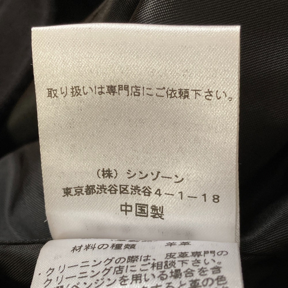 ザシンゾーン ラムレザージャケット