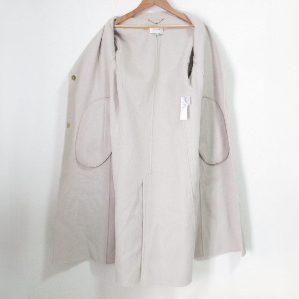 ベイジ BUCI ウールコート