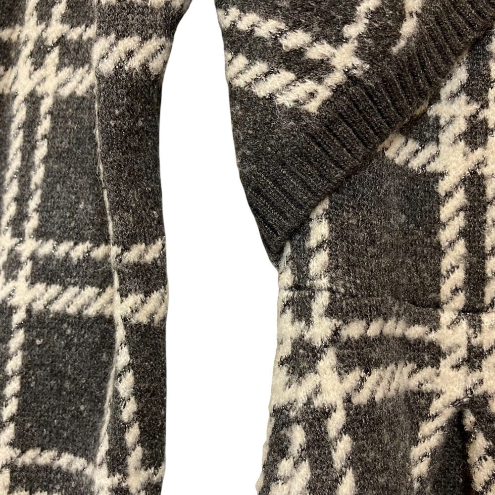 ハーリップトゥ Pantheon Checked Knit ニットワンピース