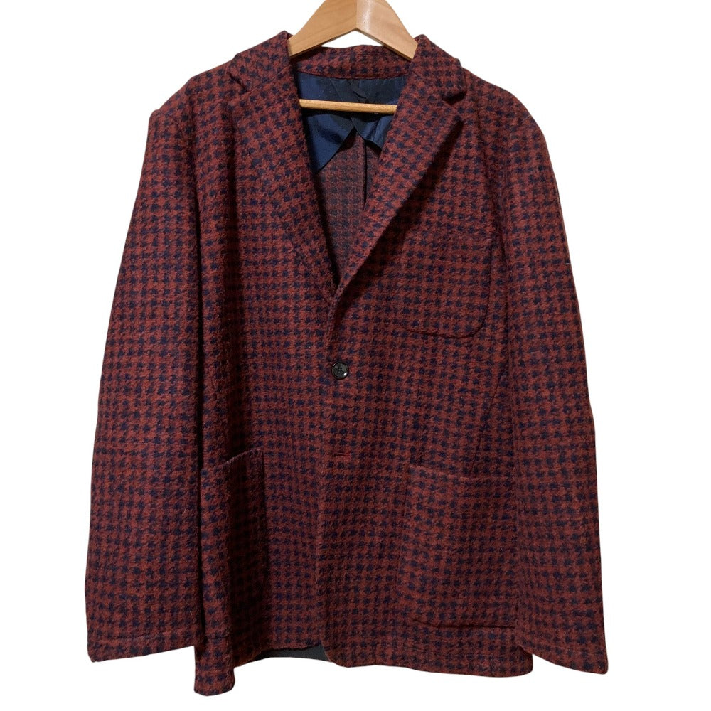 エストネーション 千鳥格子ウールテーラードジャケット