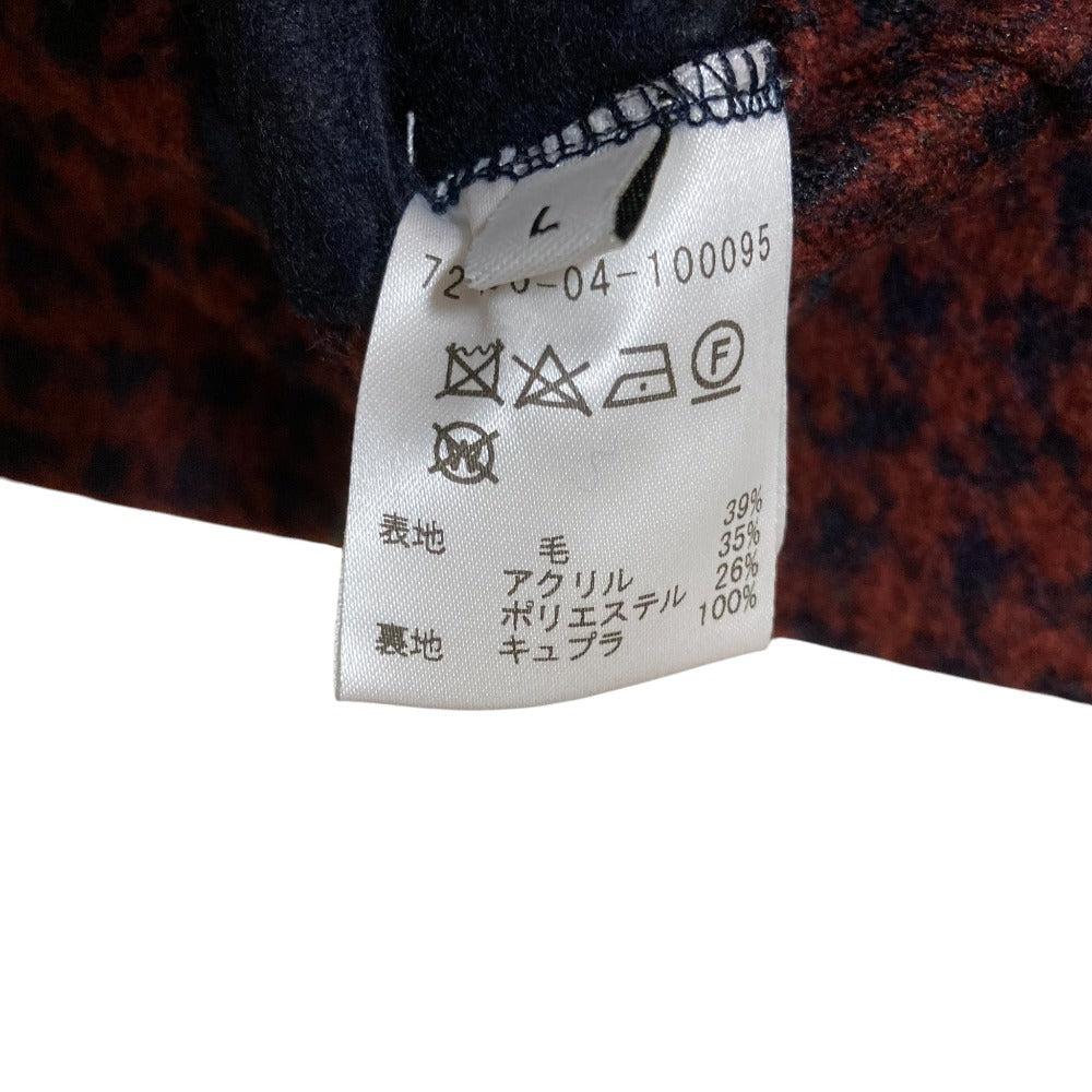 エストネーション 千鳥格子ウールテーラードジャケット