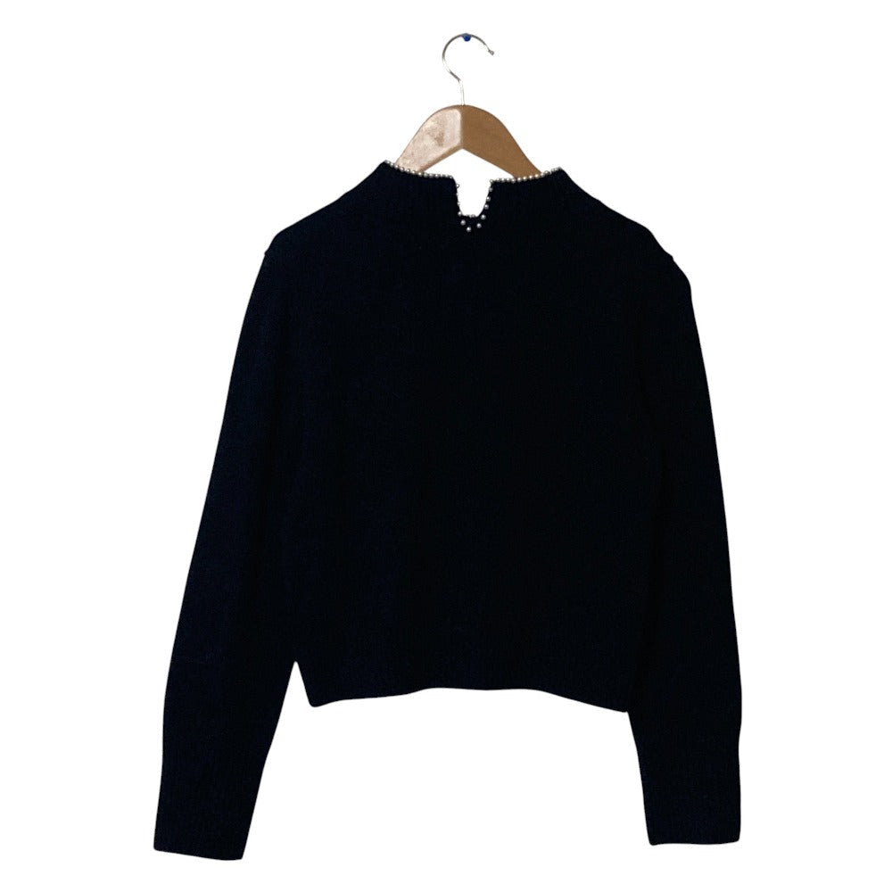 BLUE LABEL CRESTBRIDGE パールカラー ウールニット