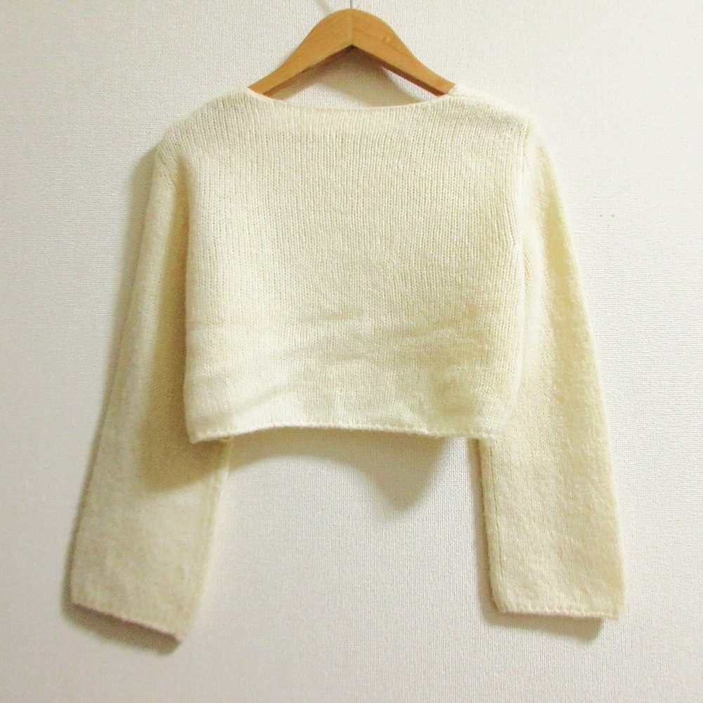 フォクシー カシミヤシルク ニットボレロ