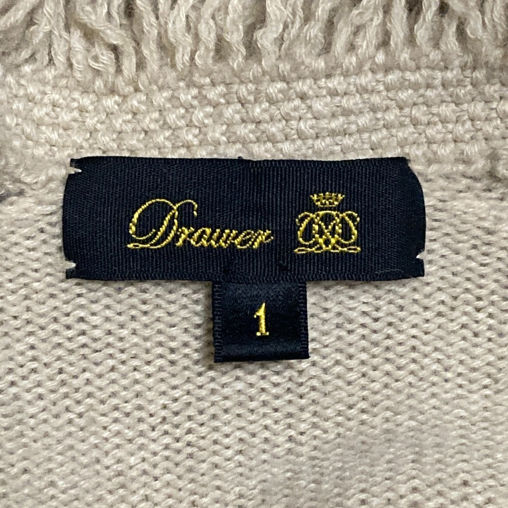 Drawer カシミヤブレンドコットン ニットカーディガン