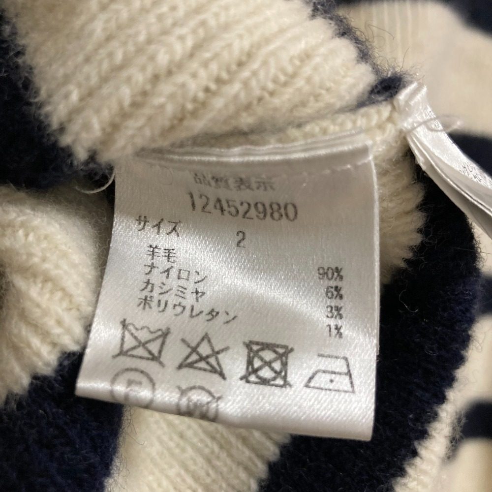 アルページュストーリー カシミヤブレンドニットプルオーバー