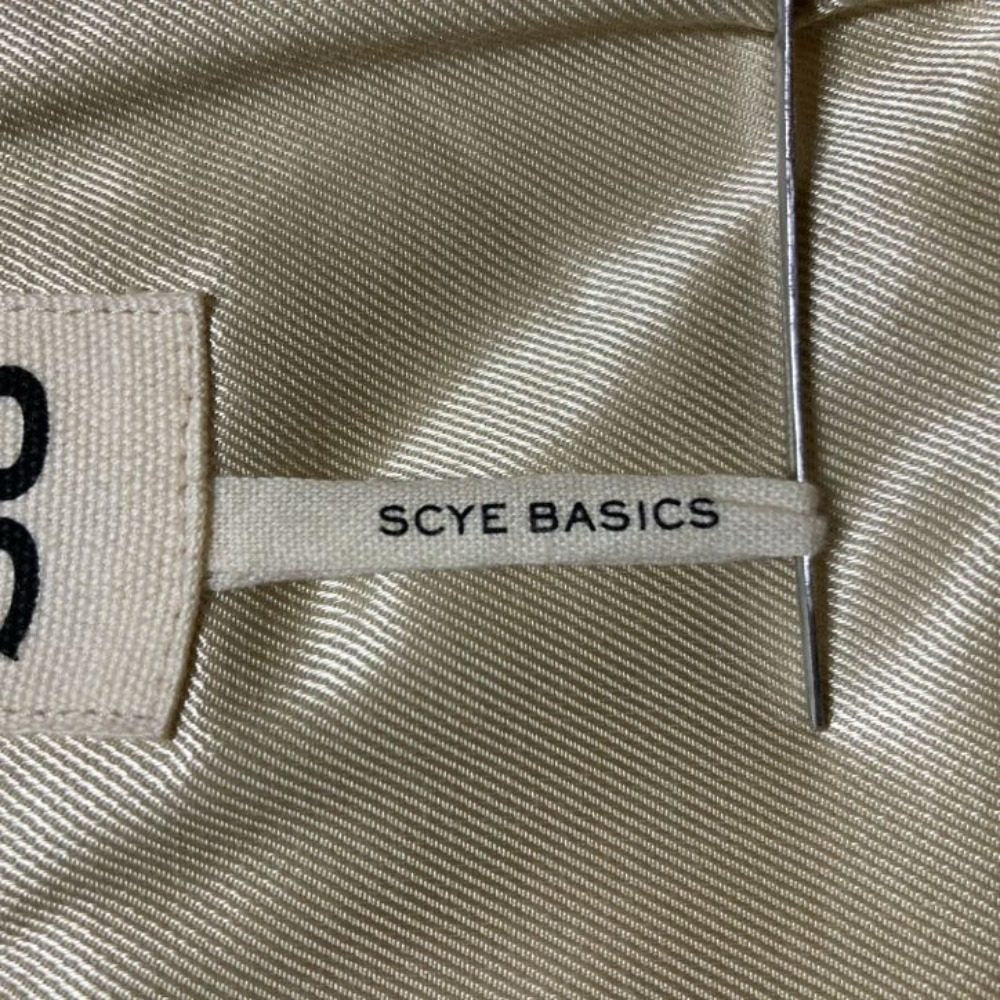 SCYE BASICS ウールチェスターコート